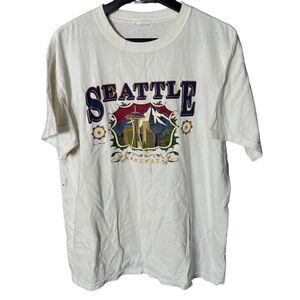 VTG Seattle Shirt Large